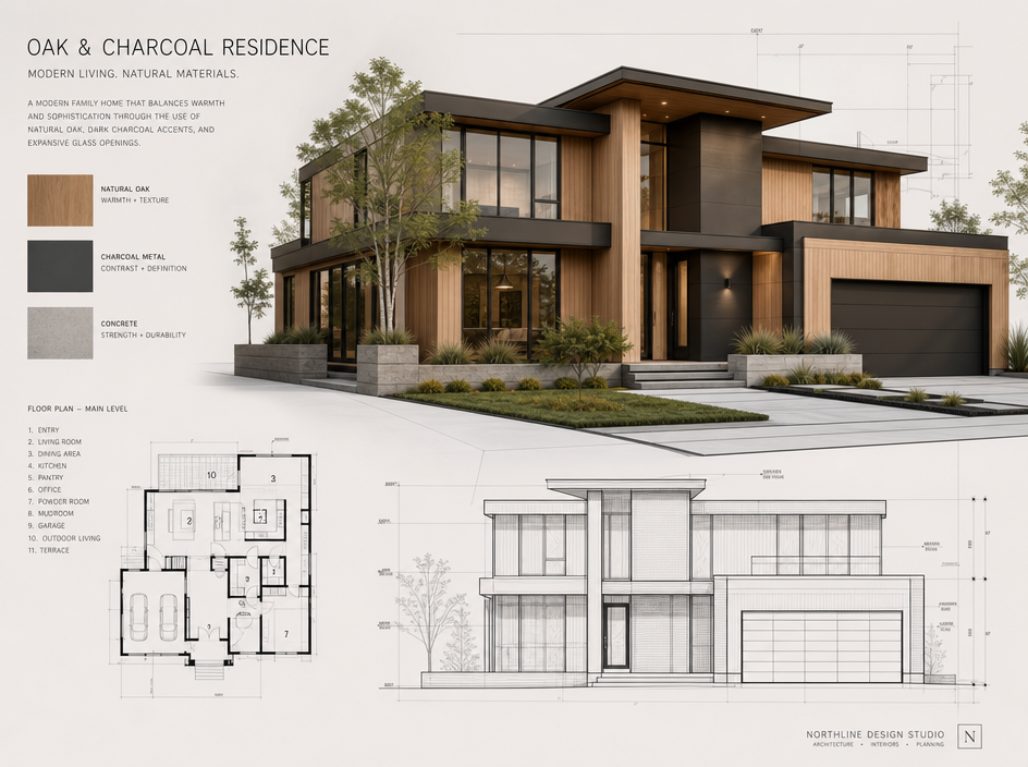 Ilustrasi artikel Tahapan Desain Rumah dari Konsep sampai Gambar Kerja